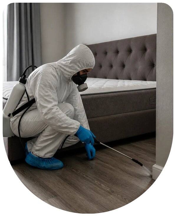 Профессиональное уничтожение постельных клопов в Климовске